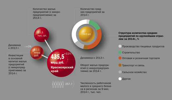 К 2015 г. инвестиции в малый бизнес Челябинской области увеличились на 36% 2