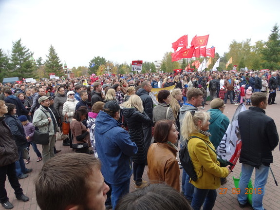 В Челябинске прошел митинг-концерт против строительства Томинского ГОКа 1