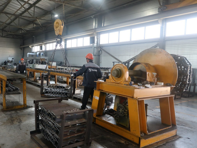 Челябинский завод замещает импортные запчасти для гусеничной техники