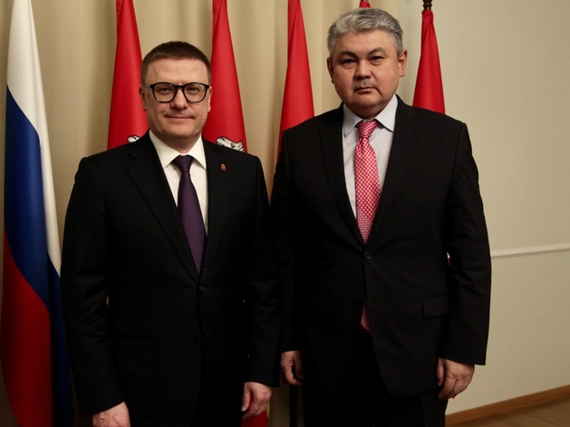 Губернатор Челябинской области встретился с послом Казахстана