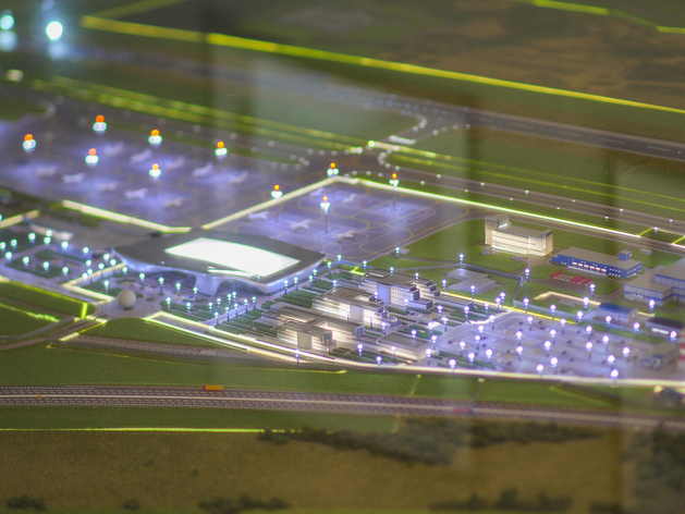 Макет аэропорта Левашово