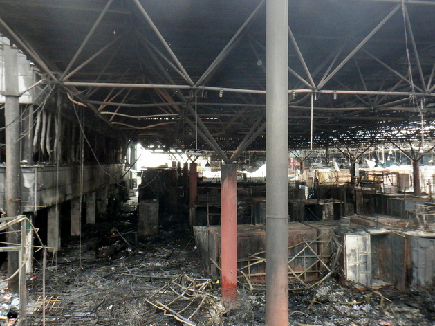 Названа возможная причина пожара в челябинском торговом комплексе