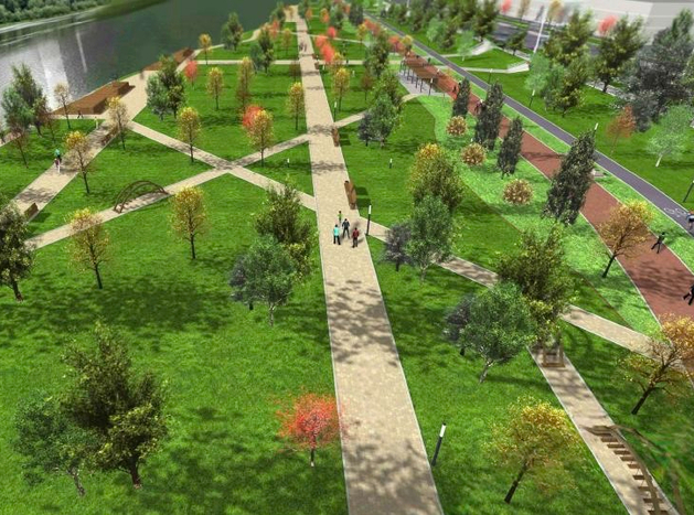 Благоустройство нового участка набережной стартовало в Челябинске 