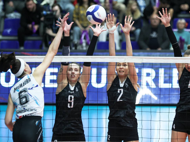 Челябинские волейболистки одержали первую победу в новом сезоне